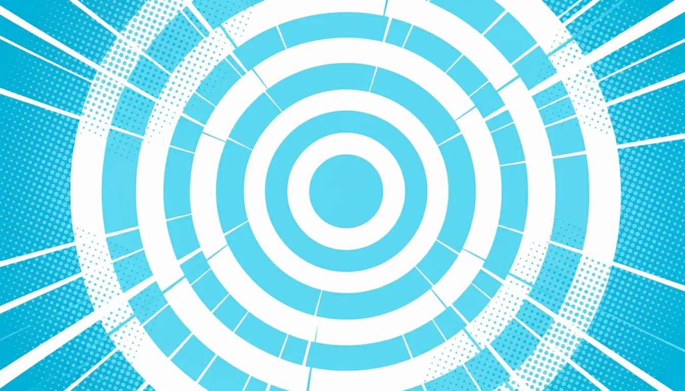 Abstract comic-style hero background