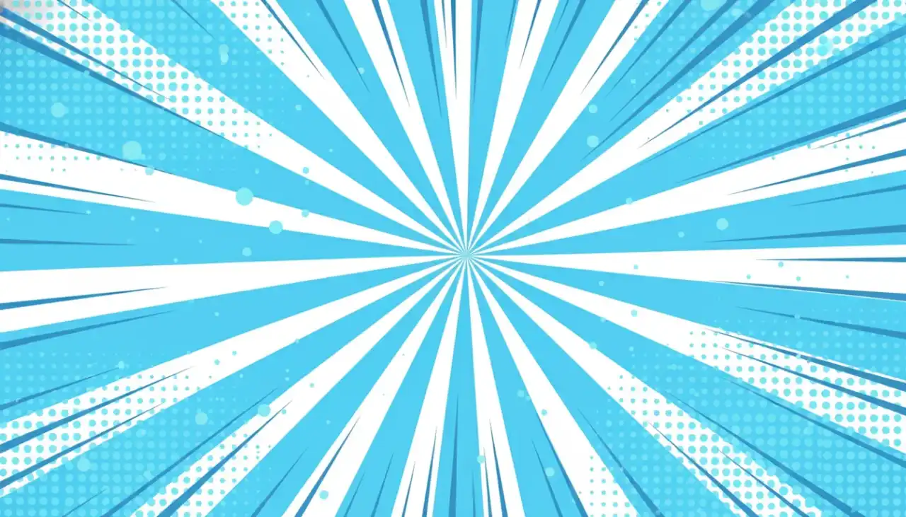 Abstract comic-style hero background
