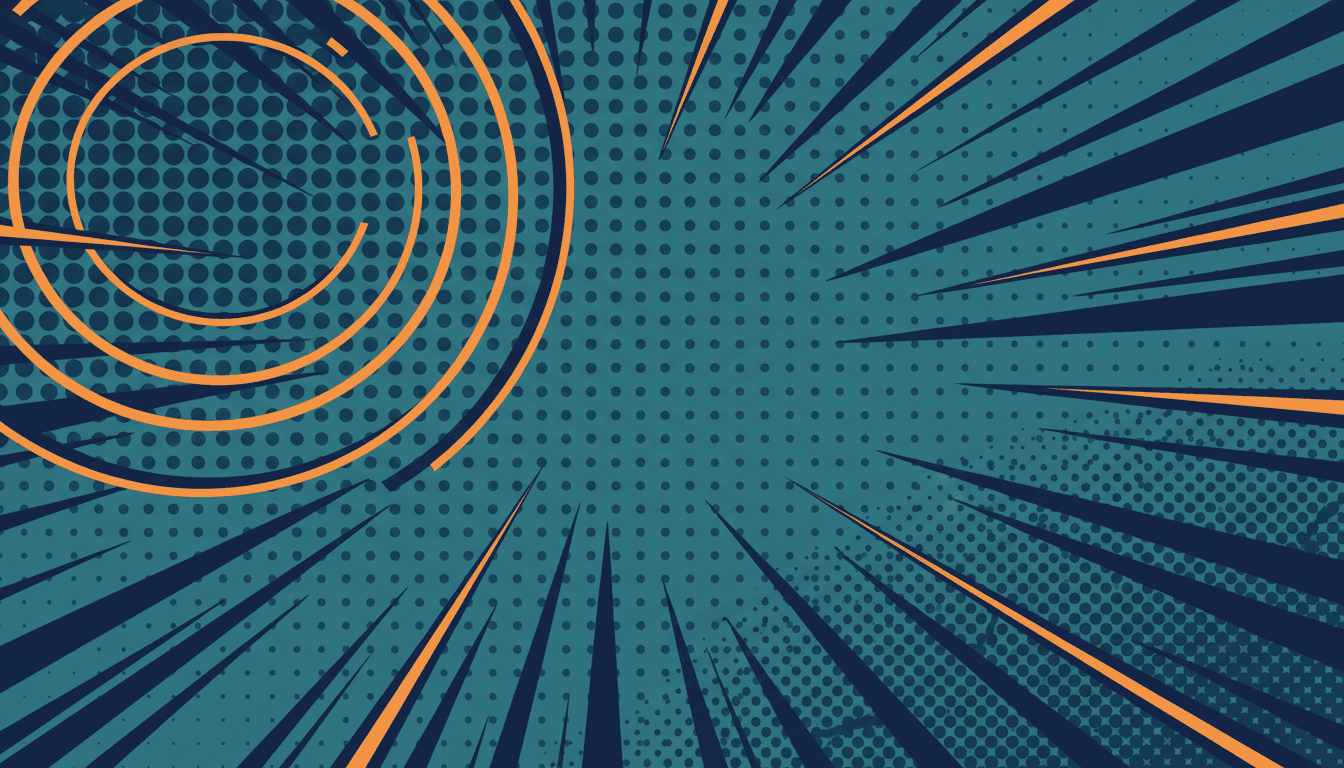 Abstract comic-style background