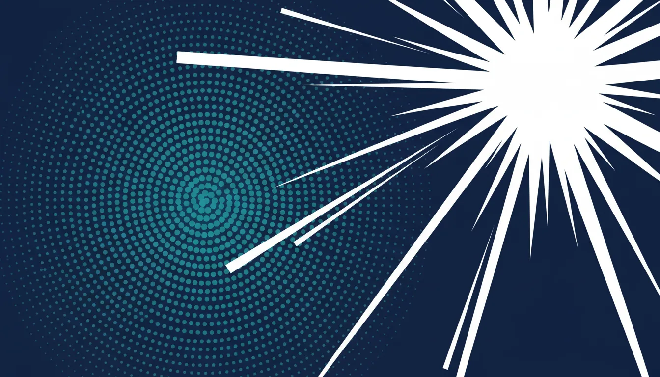 Abstract comic-style hero background