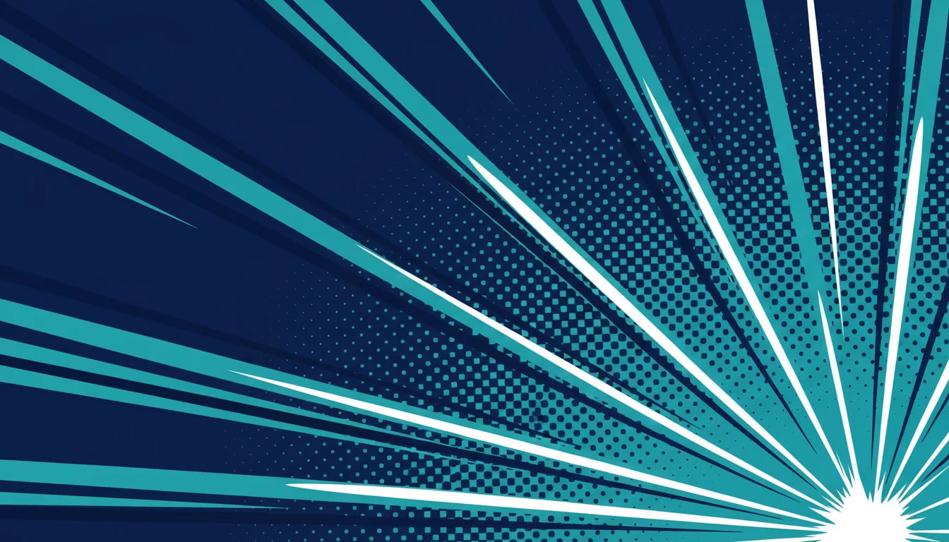 Abstract comic-style hero background