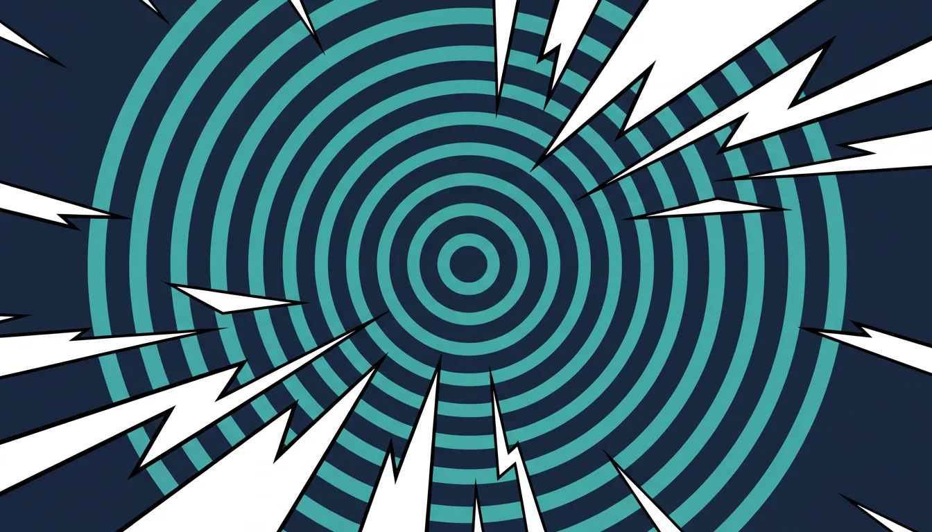 Abstract comic-style hero background