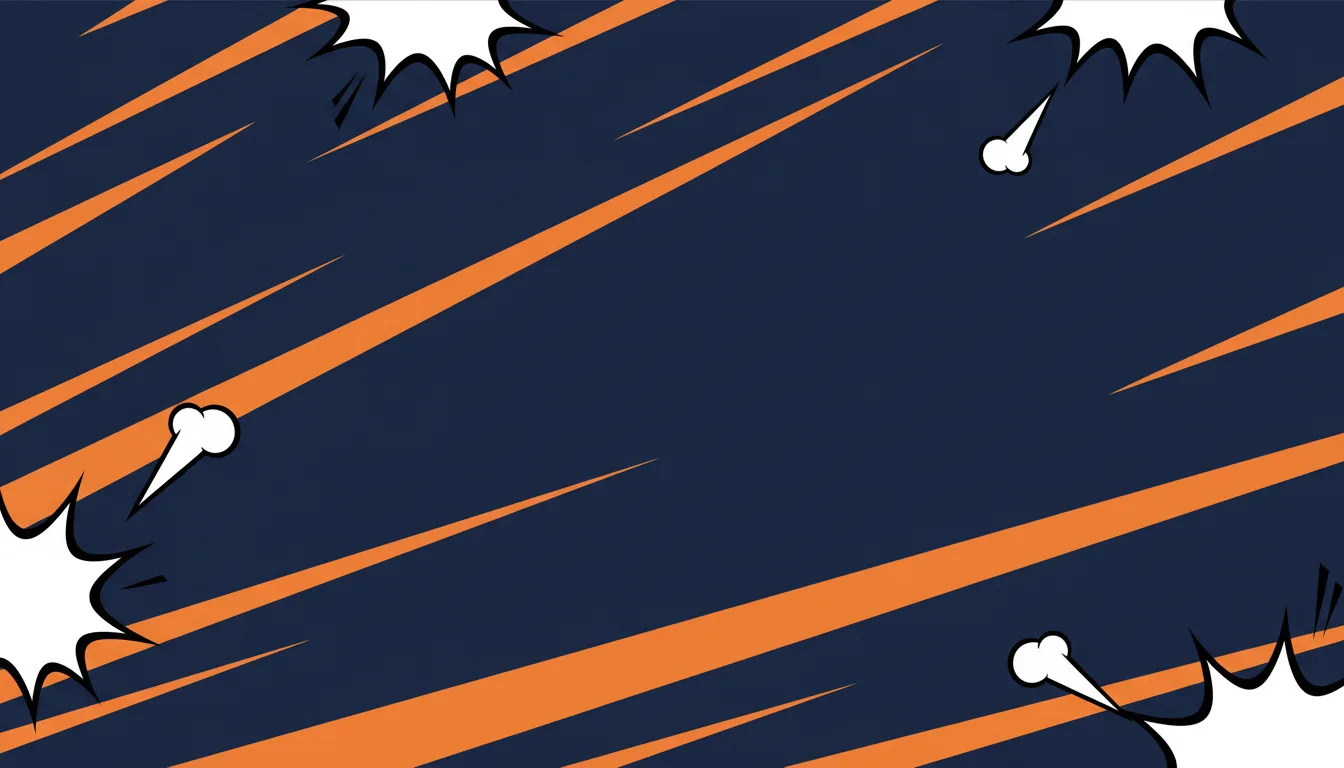Abstract comic-style hero background
