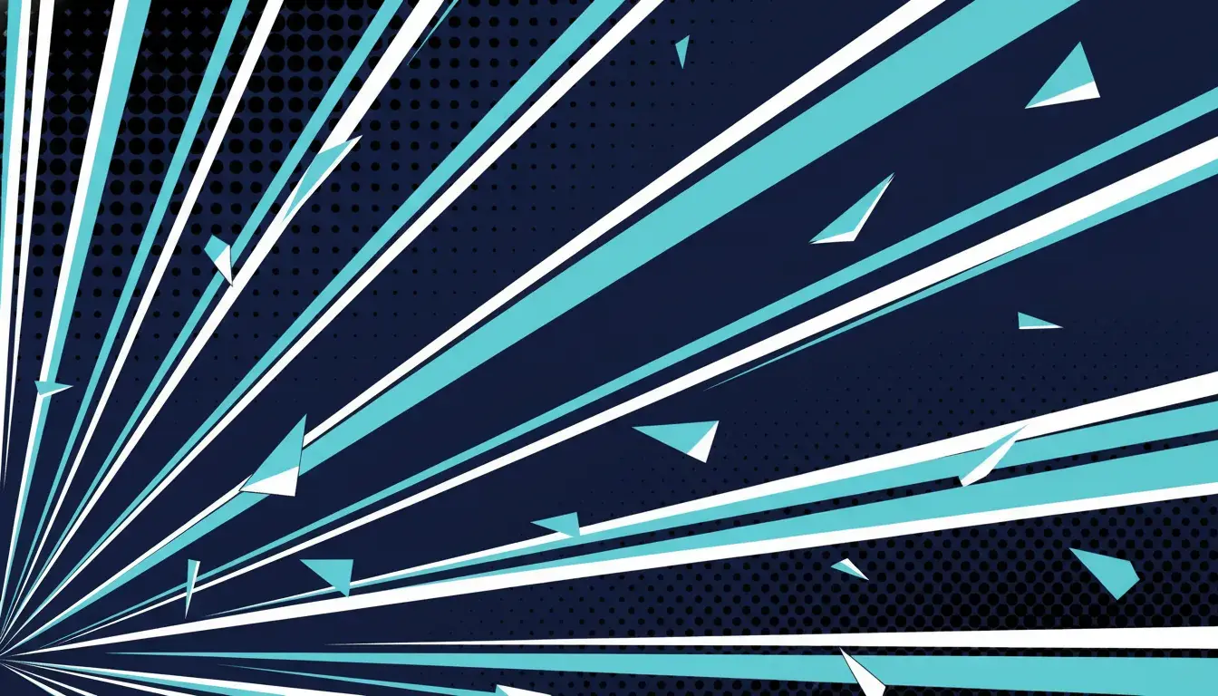 Abstract comic-style background