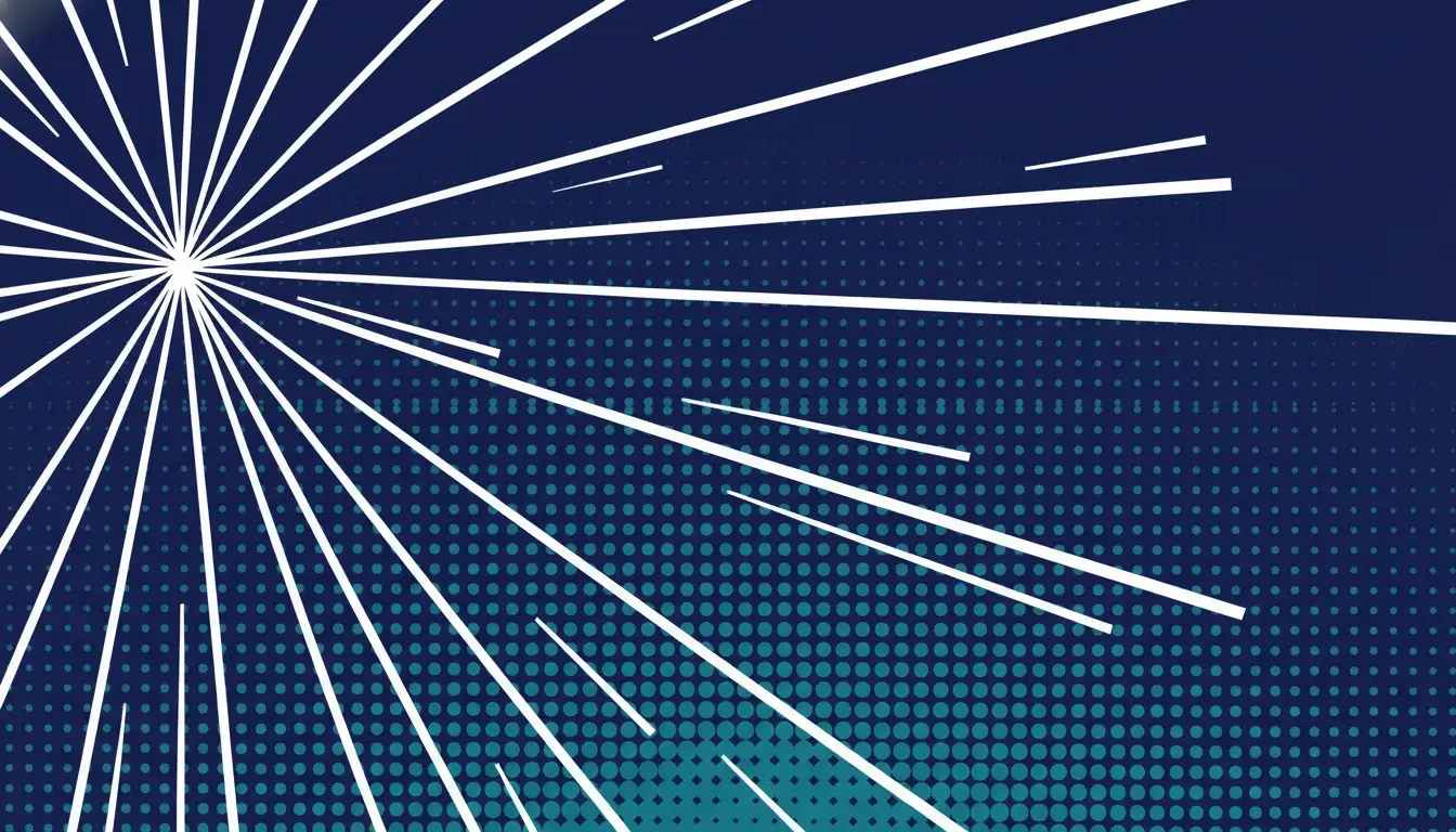 Abstract comic-style hero background