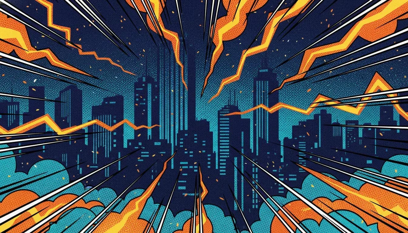 HubSpot updates comic hero background