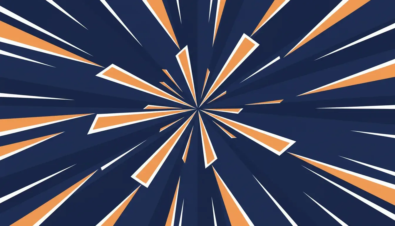 Abstract comic-style hero background