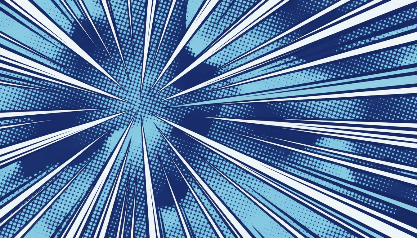 Abstract comic-style background