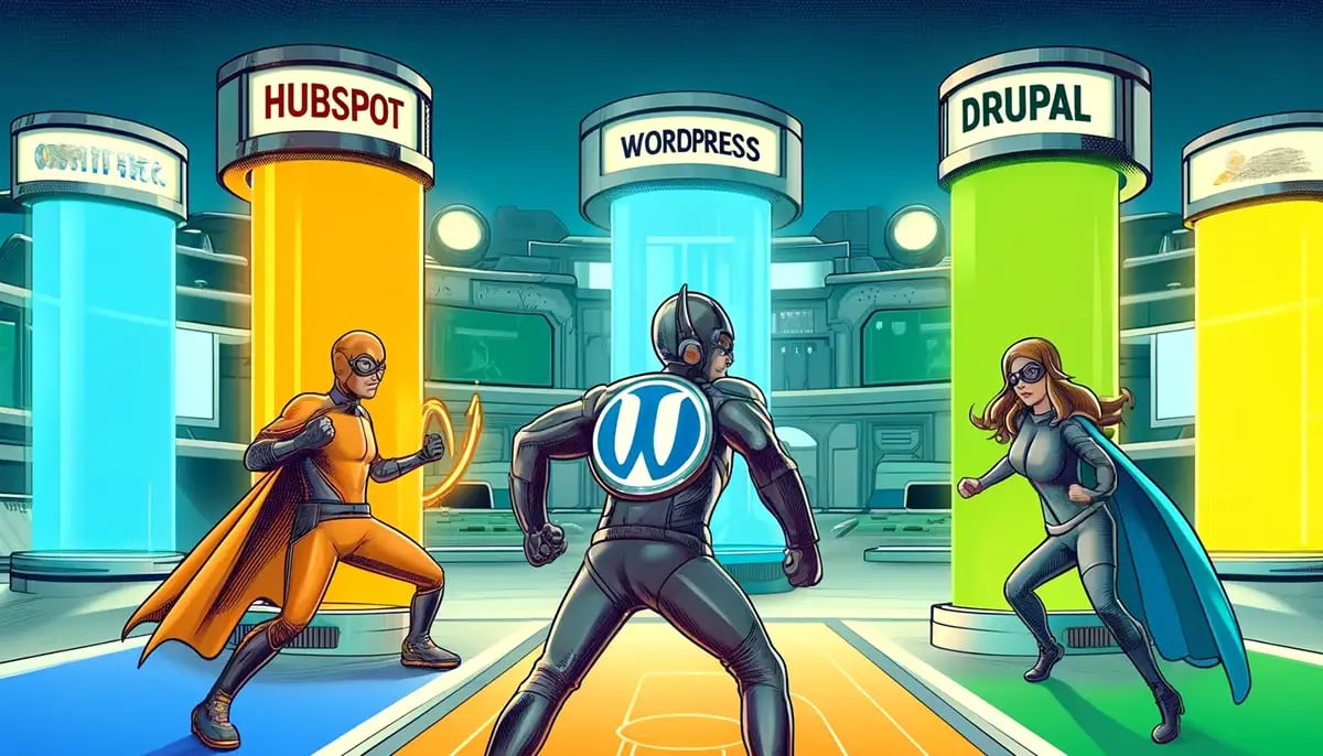 HubSpot Content Hub vs. WordPress, Drupal, etc.