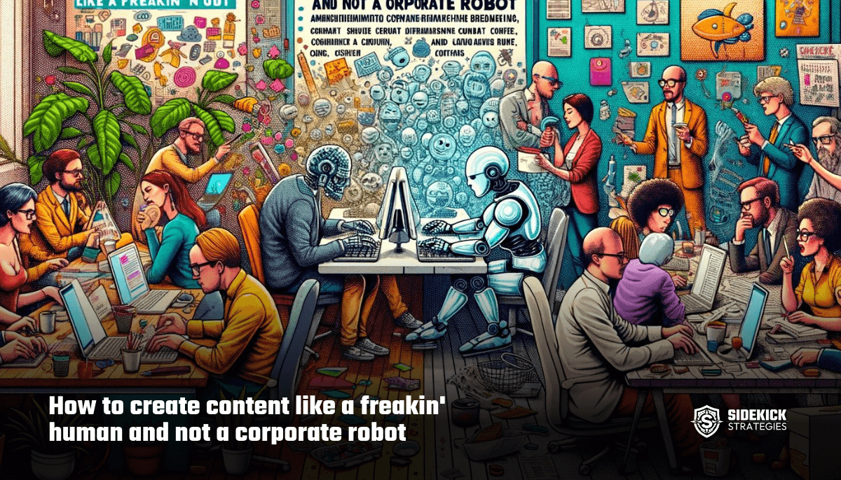 How to create content like a freakin' human and not a corporate robot (HubHeroes, Ep. 43)