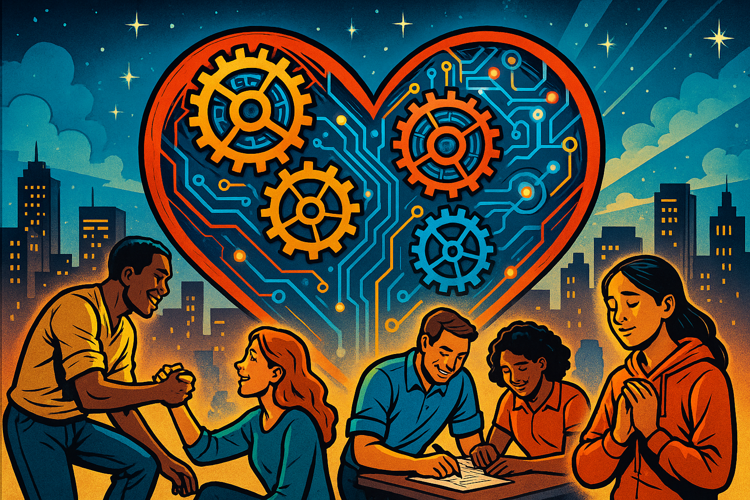 Love: The Heartbeat of a Superhuman Life