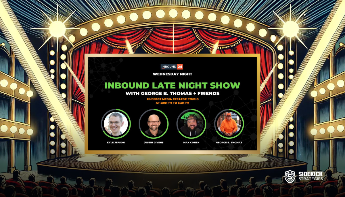 #INBOUND24: INBOUND Late Show with George B. Thomas (Day One)