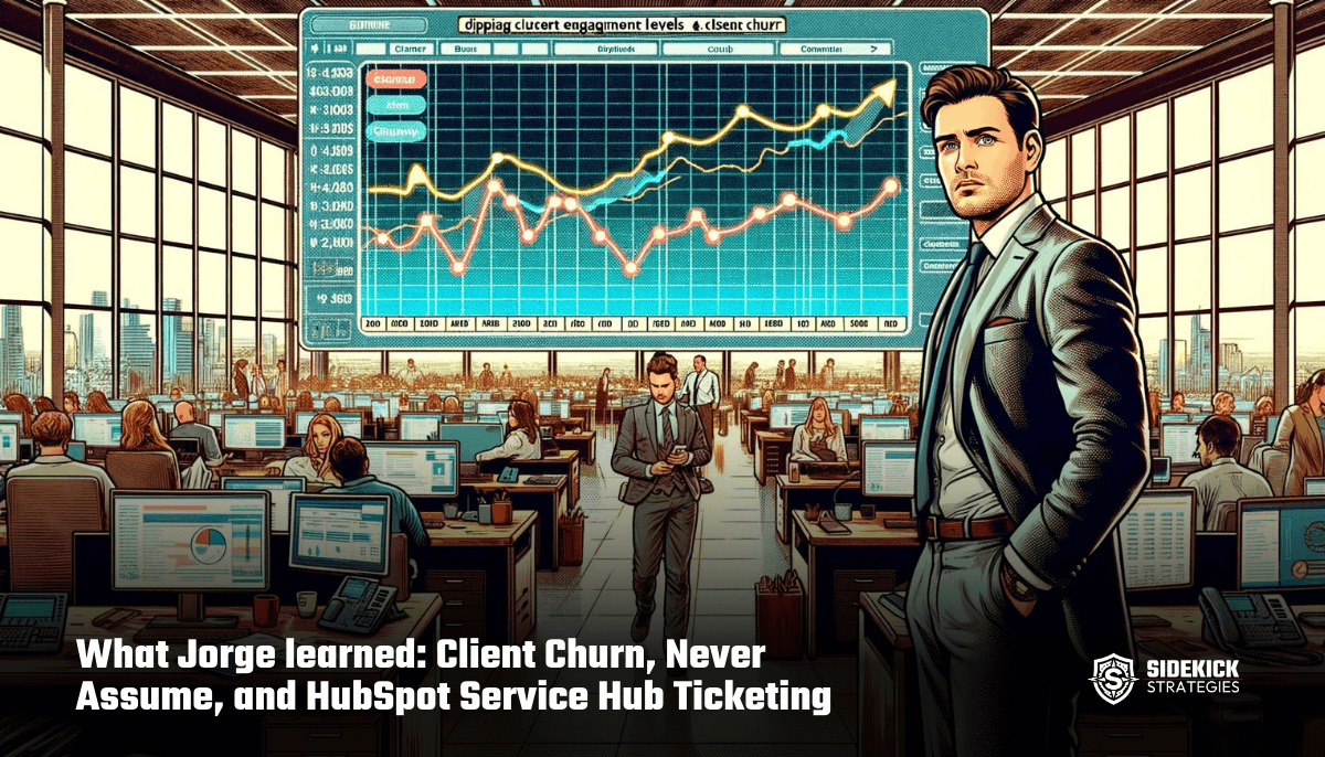 What Jorge learned: Client Churn, Never Assume, and HubSpot Service Hub Ticketing