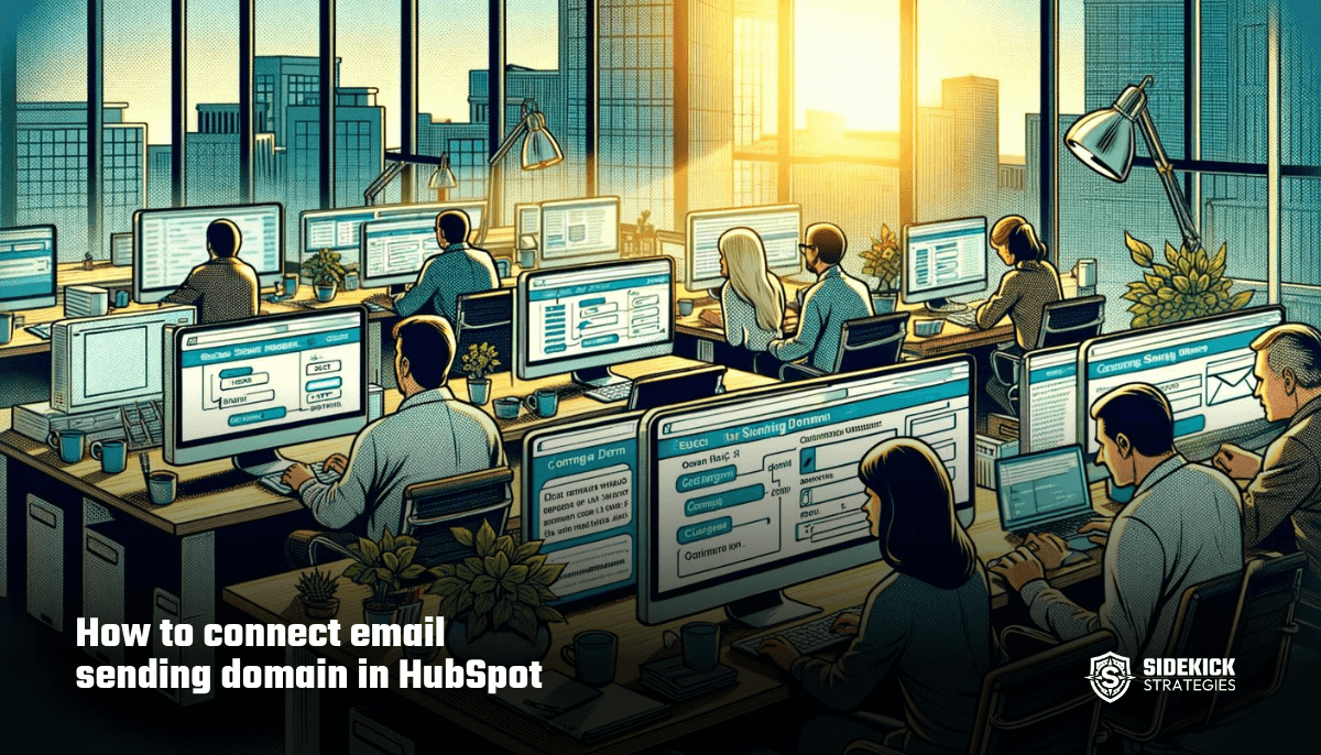 How to connect email sending domain in HubSpot (video tutorial)