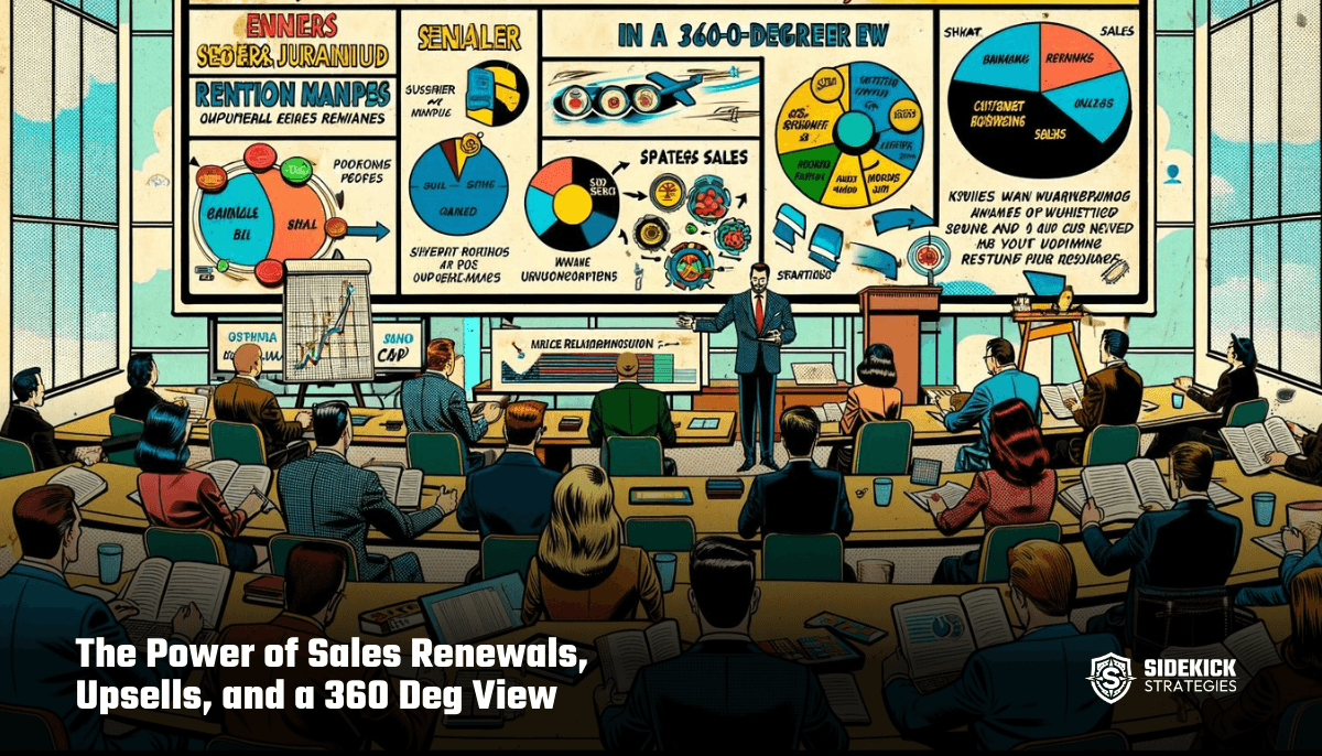 The Power of Sales Renewals, Upsells, and a 360 Deg View Featuring Stuart Balcombe