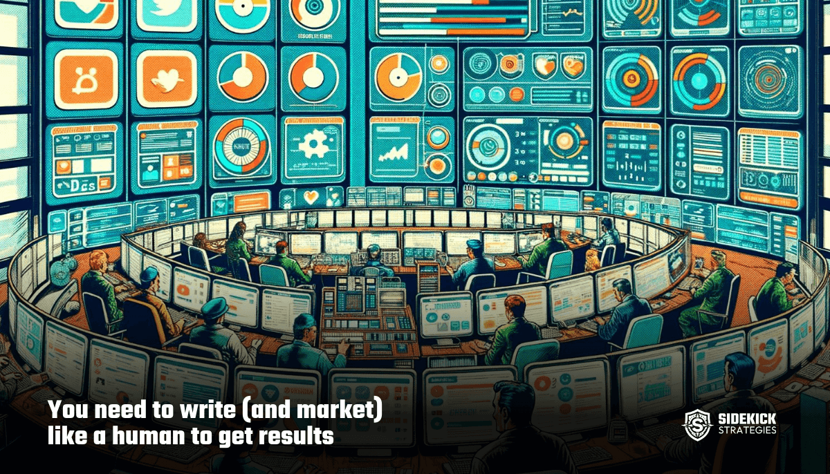 You need to write (and market) like a human to get results (+ examples)